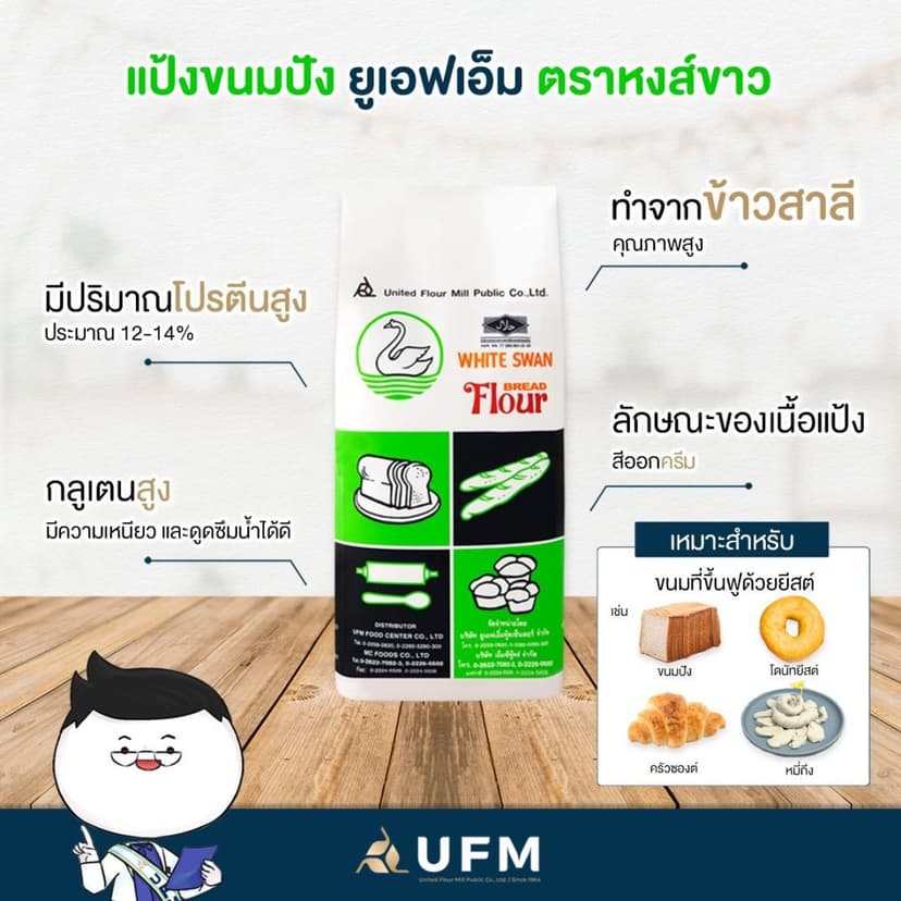แป้งขนมปัง-สูตรขนมปัง-เทคนิคทำขนมปัง-แป้งหงส์ขาว-แป้งห่านม-แป้งบัวแดง-UFM.jpg